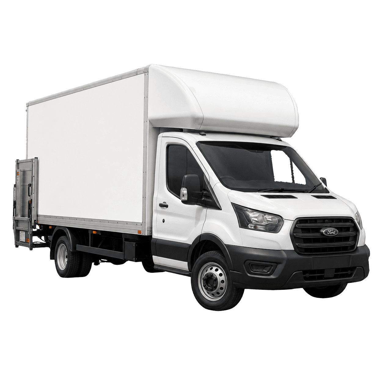 Luton box van with tail lift for moves in Guildford